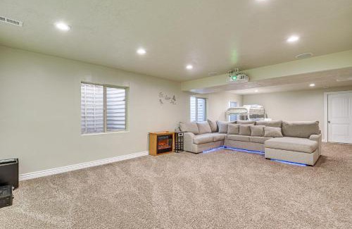 South Jordan Apartment | Home Theater and Patio South Jordan Basement Unit