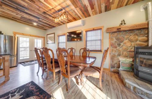 Tidioute House | Home with River View and Game Room in Tidioute!