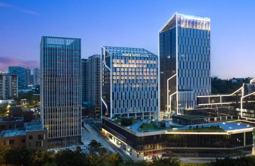 Guangzhou Science City Hotel | Home2 Suites by Hilton Guangzhou Huangpu Science City Free shuttle buses are provided during the Canton Fair