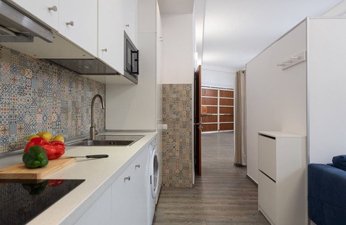 Casco Historico de Arucas Ski Chalet | HomeForGuest Cozy Loft with Parking next to the Cathedral of Arucas