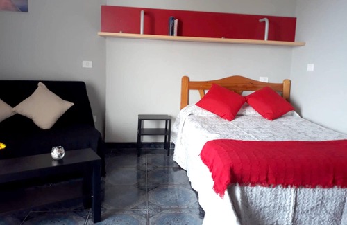 San Marcos Apartment | Homerez - 20 m away from the beach! Beautiful studio for 2 ppl. with shared pool