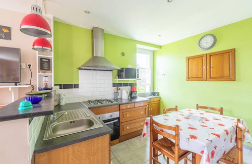 Rostrenen House | Homerez - Comfortable house in Rostrenen with garden and fireplace