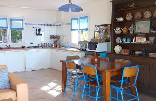 Tizzano House | Homerez - House 400 m away from the beach for 10 ppl. with sea view at Sartène