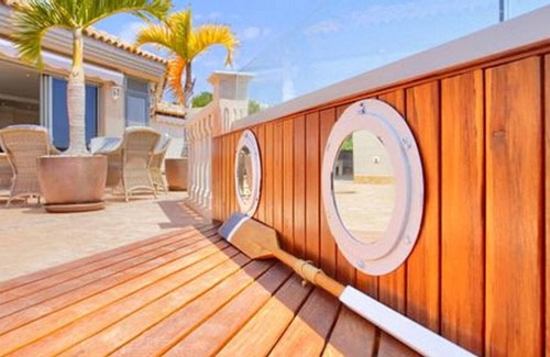 Santiago del Teide Ski Chalet | Homerez - Spacious chalet 1 km away from the beach for 8 ppl. with swimming-pool