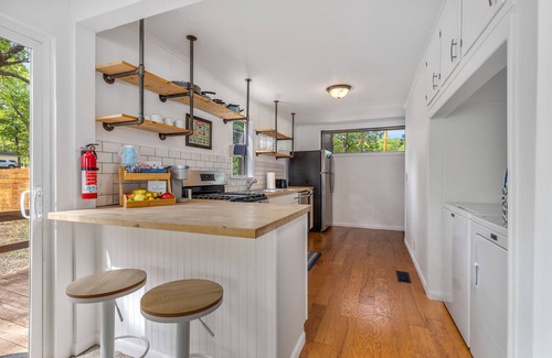 Grove House | Honey Creek Lakefront Property w/Private Dock & Boat Ramp - Close to Downtown