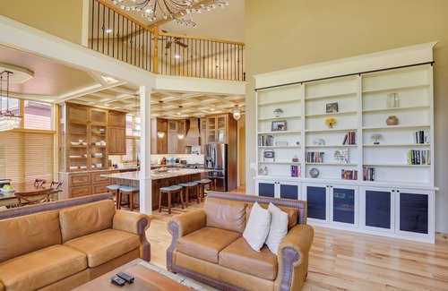 Sturgis House | Hot Tub + Golf Course Views: Luxe Sturgis Home!