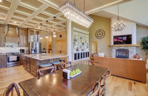 Sturgis House | Hot Tub + Golf Course Views: Luxe Sturgis Home!