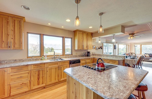 Jette House | Hot Tub, Views & Private Dock: Polson Haven!