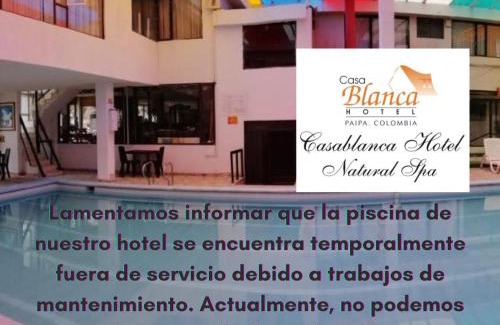 Paipa Hotel | Hotel Casablanca Natural Spa