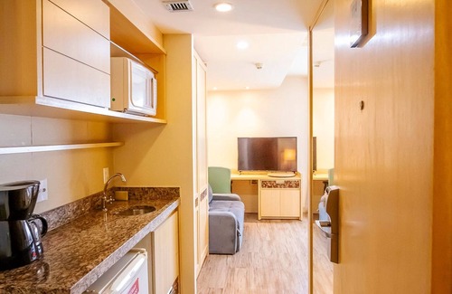 Setor Hoteleiro Norte Apartment | Hotel Lets Brasília, TV a cabo, central, camareira