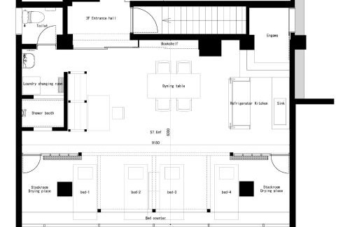 Shinmachi House | HOTEL SUNSHINE/三舎院