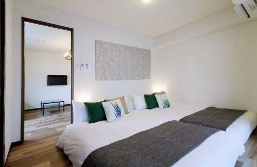 Minami Ward Apartment | Hottie - 1 Bedrm Apt 5mins from Hiroshima Sta 5ppl 302