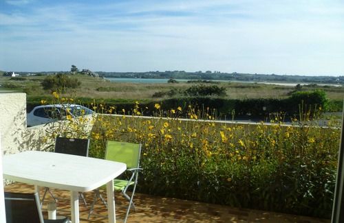 Plouescat House | house 100m from the sea, sea view garden of the Clos-living room and bedrooms