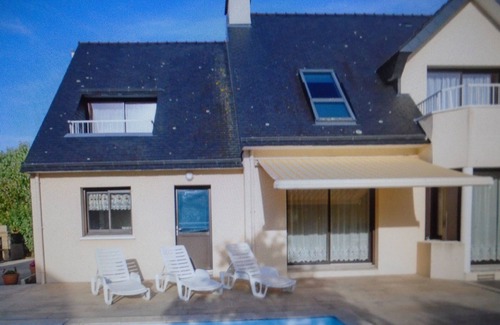 Concarneau House | House for 12 persons close to the beach with a warmed up pool