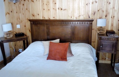 LʼArgentiere-la-Bessee House | House, large balcony with stairs down to the garden.