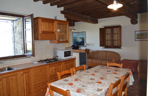 Asciano House | House with private garden in the Crete Senesi