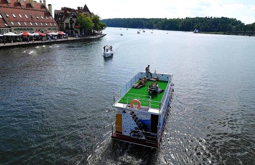 Gizycko Boat Rental | HOUSEBOAT Mazury Frajda