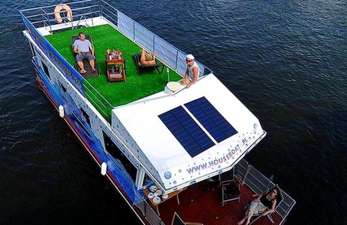 Gizycko Boat Rental | HOUSEBOAT Mazury Frajda