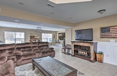 St. Charles Historic District House | Huge Renovated Historic Schoolhouse w/Hidden Room!