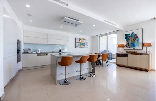 Porto de Mos Apartment | Huge Terrace | Sea View | Direct Access to the Pool