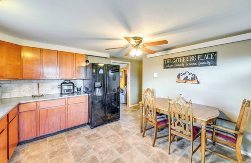 Encampment House | Hunt, Fish & Hike: Home w/Deck in Encampment