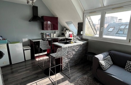 Epernay Apartment | *hyper-center Epernay Penthouse (43sm) 1bd Apartment w/elevator,washer