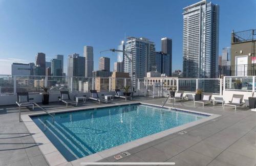 Historic Core Apartment | Iconic Heart of DTLA Loft with Rooftop Pool Jacuzzi Gym
