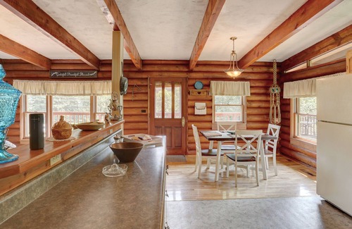 Rimrock House | Idle Rest Log Cabin on the Creek, Centrally Located for Black Hills Adventures