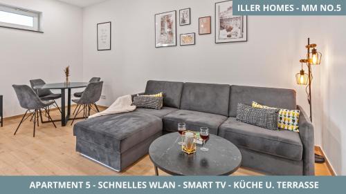 Memmingen Apartment | Iller Homes Memmingen - 3 x Moderne Fewos mit Terrasse für bis zu 7 Pers mit Parkplätzen