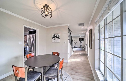 South Tulsa Cottage | Immaculate 'woodland View' Retreat w/Hot Tub