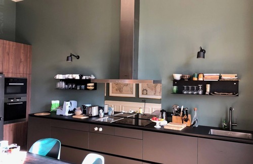 L'Europe Apartment | Impressive duplex, trees view on square opposite, sunny, right in the Paris center and fashionable districts. Luxury Apartment