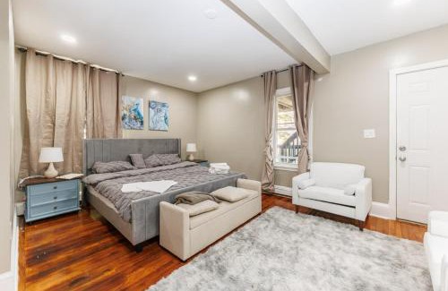 Roxbury Apartment | In-Unit Laundry Your Family and Friends Space