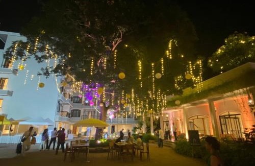 Alibaug Apartment | Inaara - Hill View & Pool view from Balcony