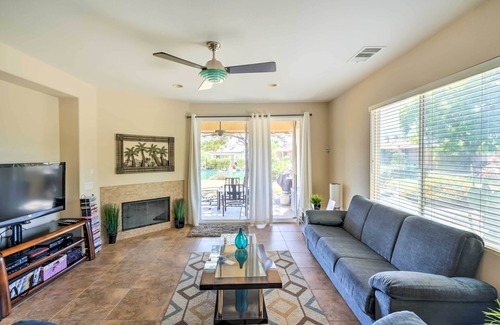 Indio Cottage | Indio Home w/ Mountain Views & Resort Amenities!