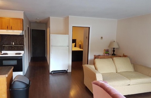 Blarchmont Apartment | INDOOR COMFORT IN AN OUTDOOR PARADISE Sleeps 4- 5 Min to Golf & Ski