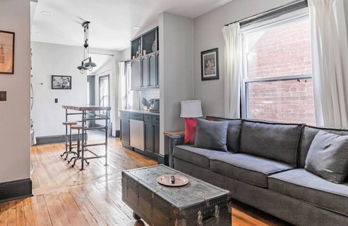 Truxton Circle Condo | Industrial Loft Offers Historic Feel Near Conv Ctr