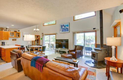 Interlochen House | Interlochen Lake House with Deck, Fire Pit and Dock!