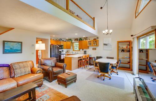 Interlochen House | Interlochen Lake House with Deck, Fire Pit and Dock!