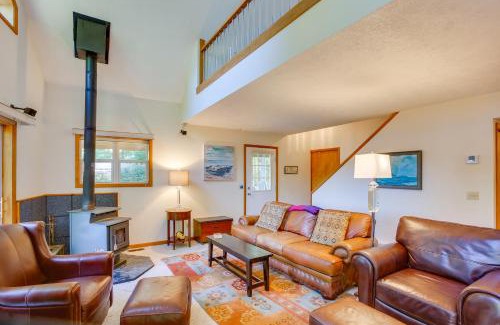 Interlochen House | Interlochen Lake House with Deck, Fire Pit and Dock!