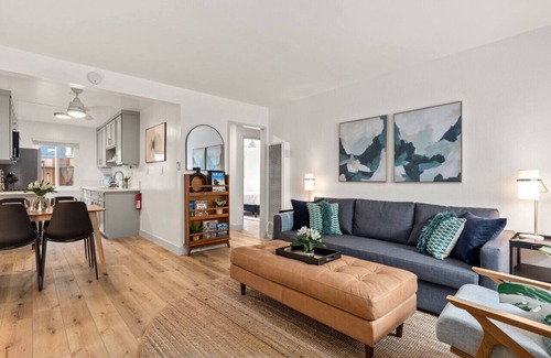 Eastside Apartment | Inviting 2BD/1BA - Short Stroll to Beach & Dining