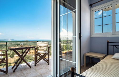 Paliki Apartment | Ionian View Studio Apartment with Sea View, Wi-Fi & Air Conditioning
