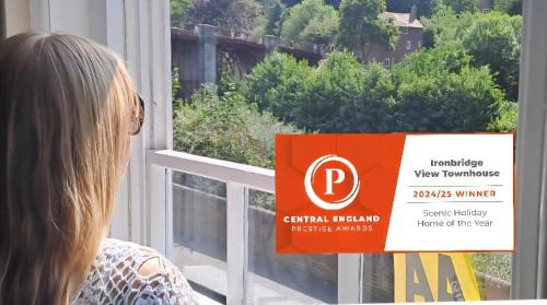 Coalbrookdale House | Ironbridge View Townhouse WINNER 2025 UK MOST PICTURESQUE SELF-CATERING HOLIDAY HOME & WINNER SELF-CATERING ACCOMMODATION OF THE YEAR 2025
