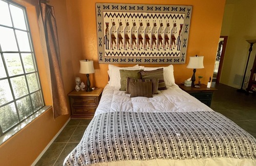 Pearce Bed & Breakfast | Javelina Room in beautiful, well established country inn on 14 forested acres.