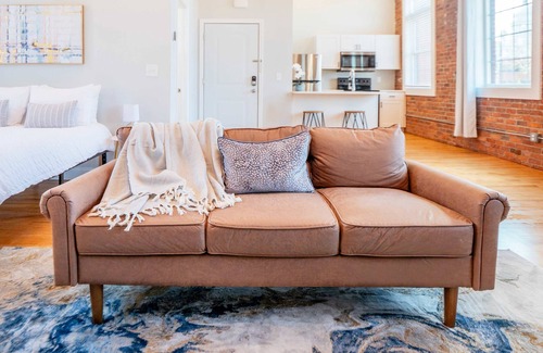 College Hill Apartment | Jennifer's Historic Brick Riverfront Loft Apartment