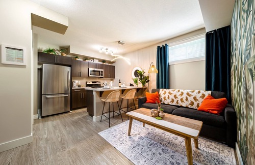 Southeast Edmonton House | Jungle themed house for groups up to 13