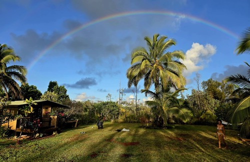 Keaau House | Jungle Tiki Ohana with Spa