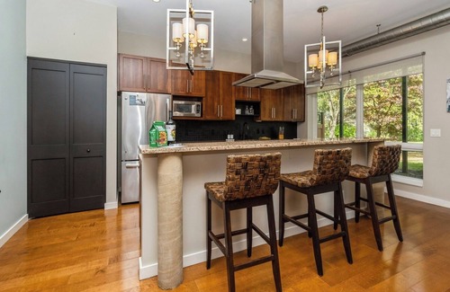 Shorewood-Tower Hills-Harbert Condo | Juniper Presents: A Cool Harbert Loft Near Beaches with Fire Pit