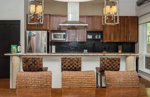 Shorewood-Tower Hills-Harbert Condo | Juniper Presents: A Cool Harbert Loft Near Beaches with Fire Pit