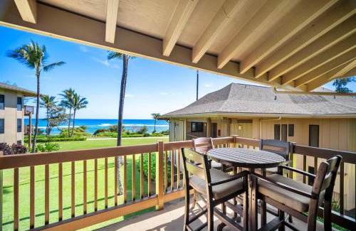 Lihue House | Kaha Lani 212 - Oceanfront 2BR Condo with Pool, Tennis & BBQs