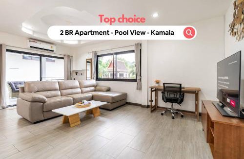 Kamala Apartment | Kamala Fantasy - 2 BR Pool View Apartment - Kamala Beach
